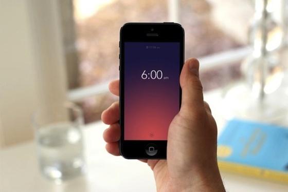 Rise Alarm Clock, ou quand l'alarme de votre iPhone est belle...
