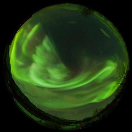 aurora fisheye