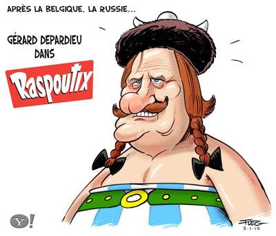 Gérard Depardieu en Russie...