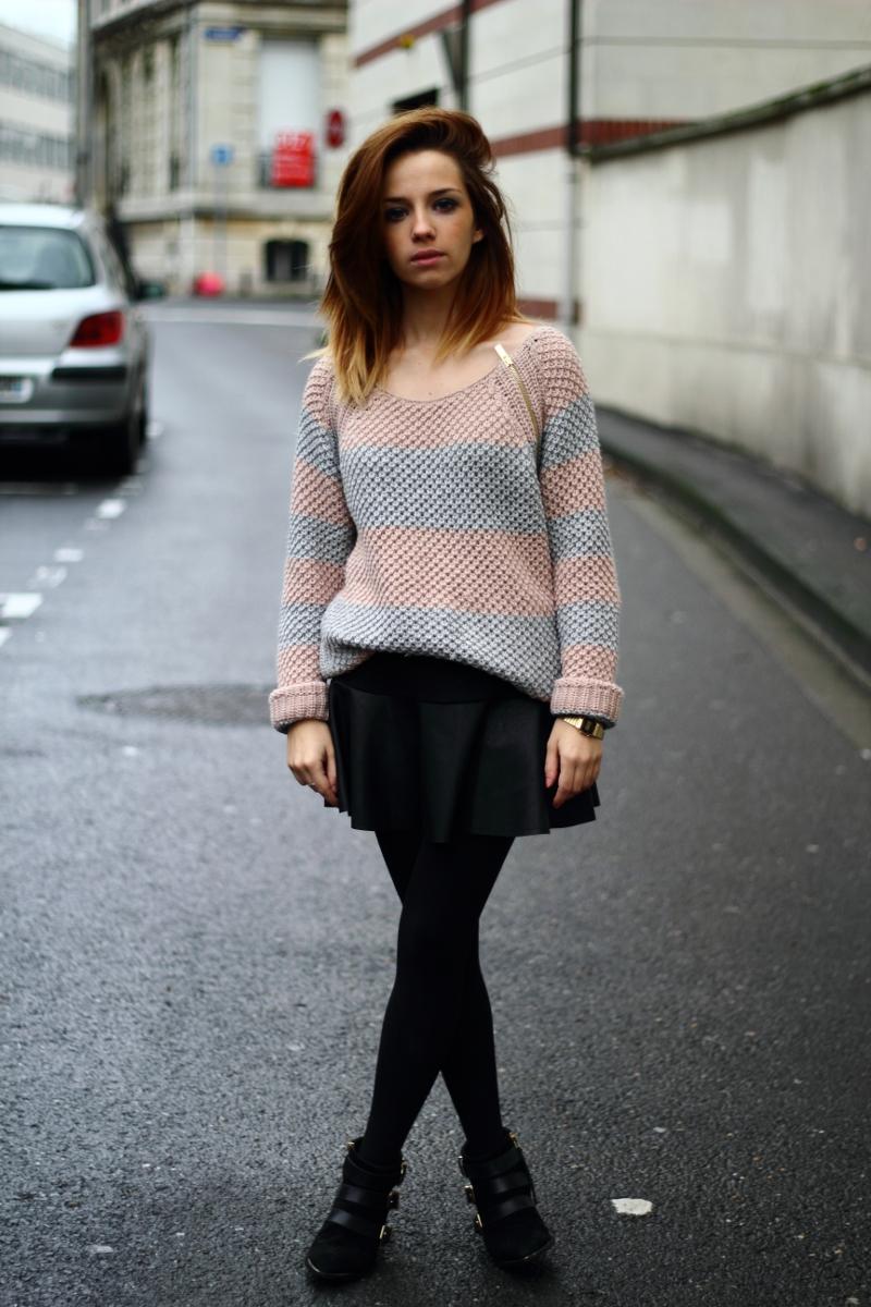 Pull/ Jupe/ Boots