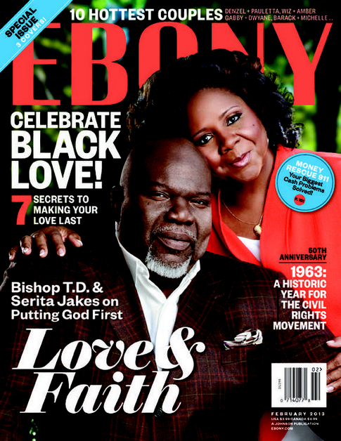 3 superbes couv' pour le numéro d'Ebony célebrant l'amour