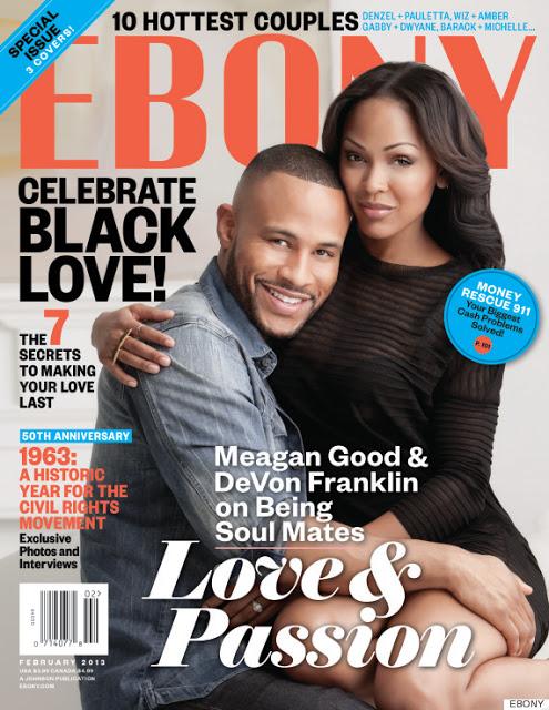 3 superbes couv' pour le numéro d'Ebony célebrant l'amour