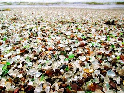Coup de coeur : Glass Beach, la plage de verre - Fort Bragg - Parc Régional de MacKerricher - Californie