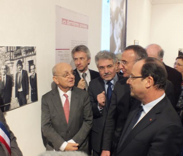 La visite de François Hollande dans l'Eure à marquer d'une pierre blanche