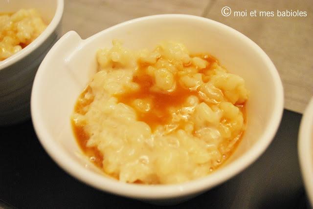 Riz au lait au caramel beurre salé