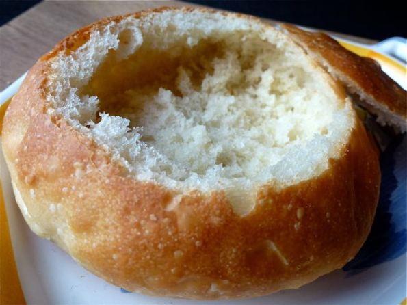 Clams chowder dans son chaudron de pain - 1