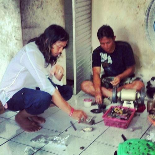 At the Silver shop #amlapura #bali #indonesia #ring