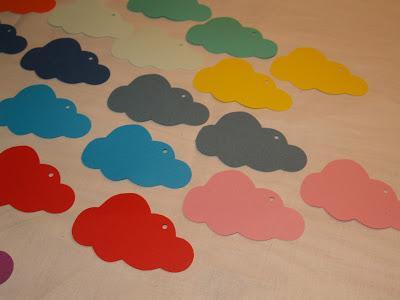 étiquettes Nuages (petite production home-made) by Mamanochokolat