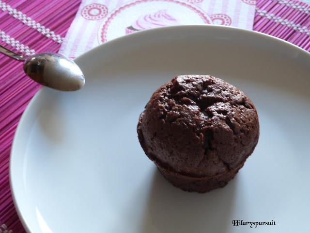 Coeur fondant au chocolat / Chocolate volcano cake