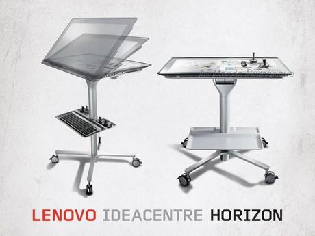 CES 2013 : Lenovo revisite la table Surface avec le PC IdeaCentre Horizon