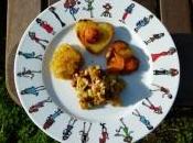 Poulet légumes oubliés, tandem