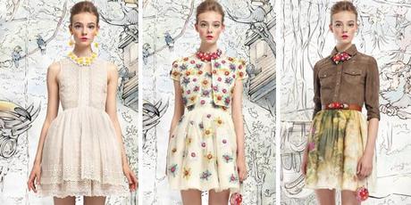 Red Valentino, le lookbook printemps-été 2013 shooté par Tim Walker.