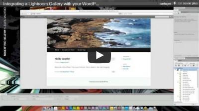 Logiciel : intégration de galeries Lightroom dans WordPress