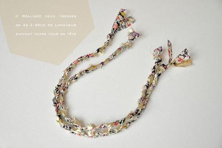 // DIY - Un Headband like a princess headband-2tresses