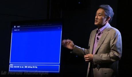 CES 2013 : Sony dévoile LA sensation du salon : un prototype TV OLED 4K de 56 pouces
