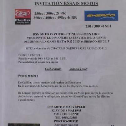 invitation dns motos 13-01-13