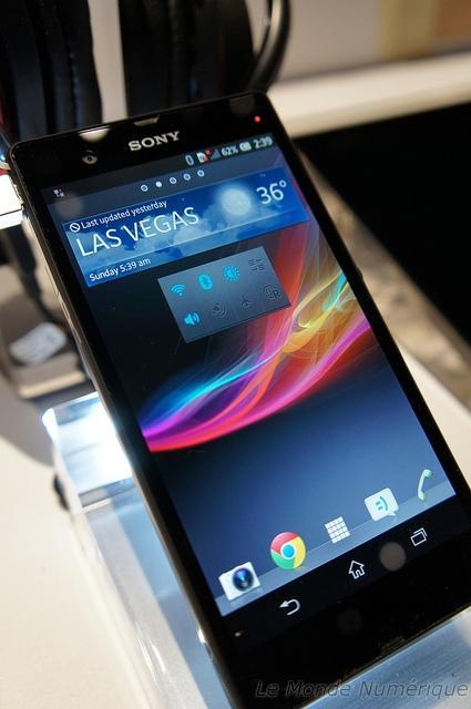CES 2013 : Sony dévoile officiellement le smartphone Xperia Z