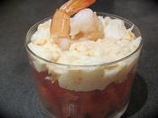 verrines tomates/crabe