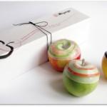 Des pommes… cirées  !