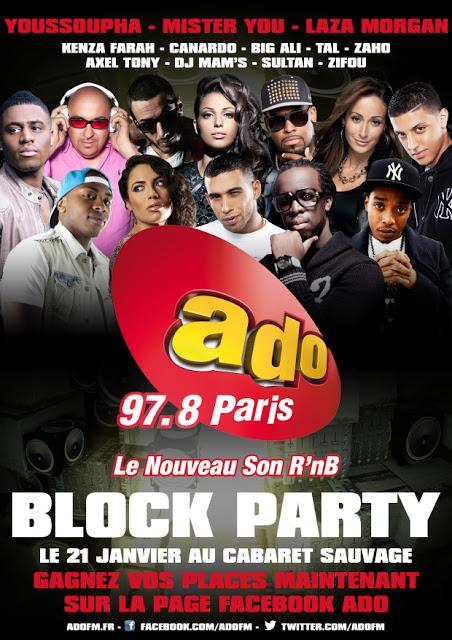 Block Party ADO FM : un max de stars pour une soirée ultra-privée !