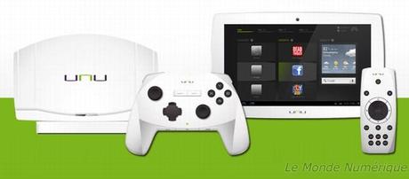 CES 2013 : Unu, à la fois tablette tactile, console de jeu, lecteur multimédia et Smart TV sous Android