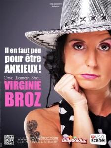 “Il en faut peu pour être anxieux !”, le One Woman Show de Virginie BROZ