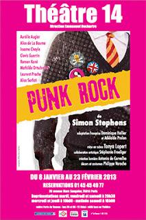 Punk Rock de Simon Stephens par la Cie Ilya au Théâtre 14