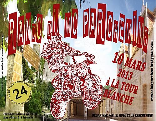 affiche rando parchemins 2013