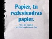 Campagne Ecofolio ‘Tous Papiers Droit Plusieurs Vies’