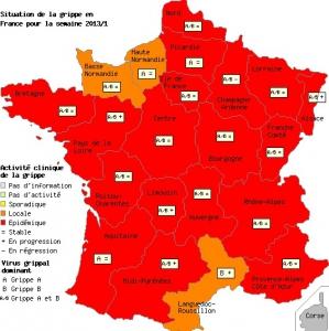 GRIPPE: L’épidémie s’intensifie sur toute la France – Grog- Sentinelles