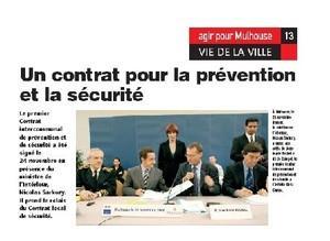 … et #Mulhouse , le laboratoire du sarkozyme sombra dans la guerre urbaine ! CLSmulhousesarkozibockel