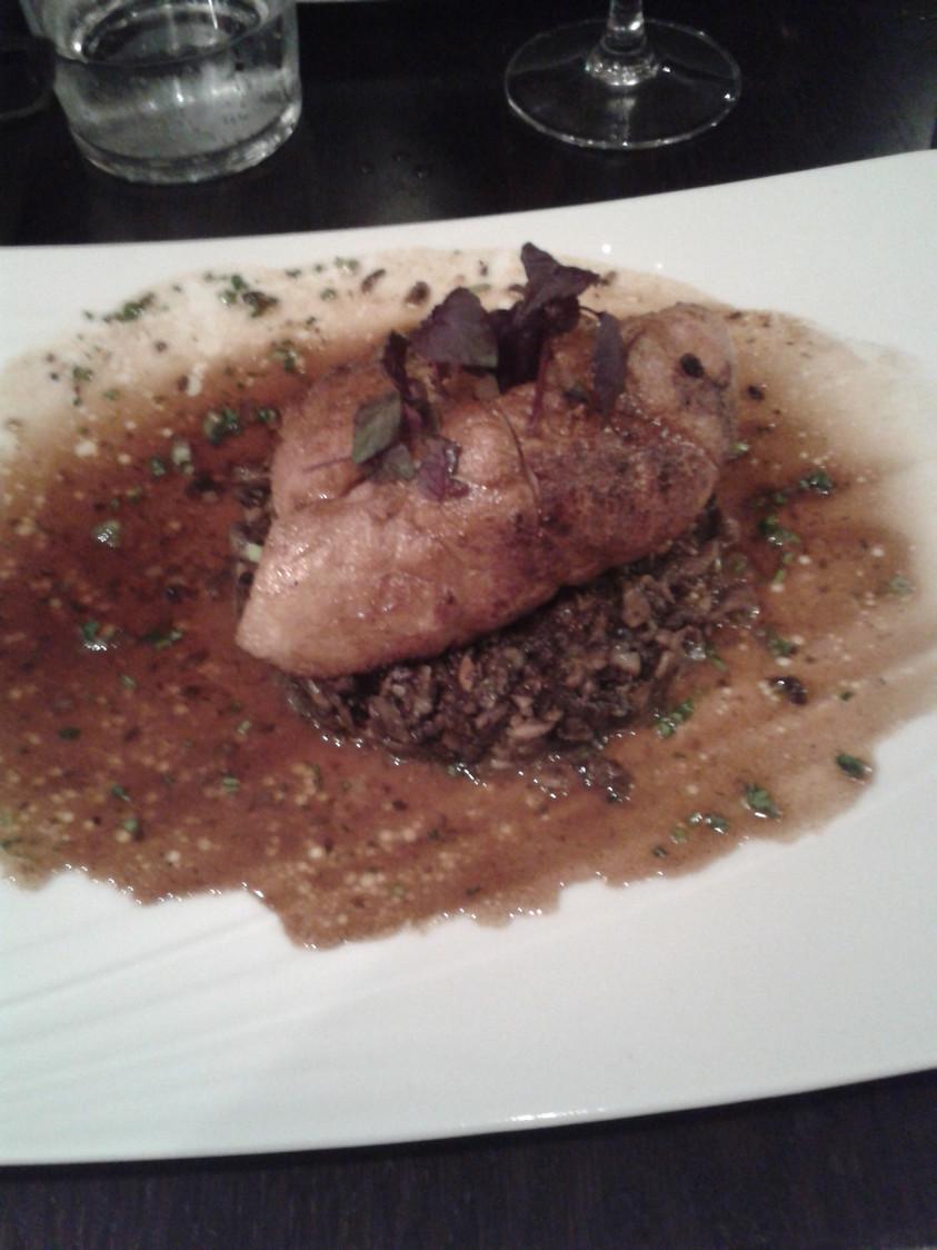 Ris de veau duxelle de champignons