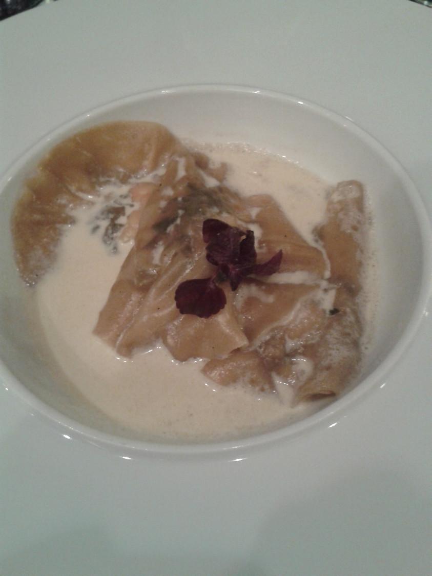 Raviole de langoustines