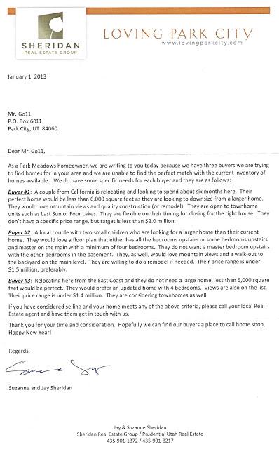 L'appât classique de l'agent immobilier