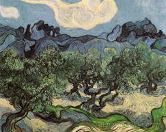 Van Gogh, Oliviers devant les Arpilles