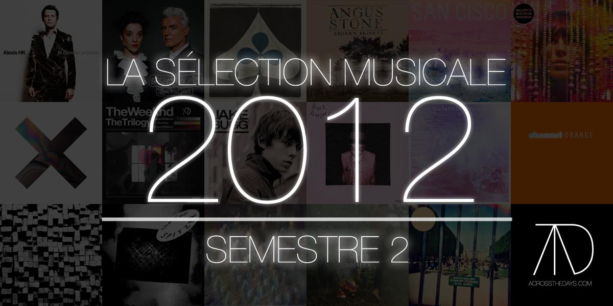 20122 copy SELECTION MUSICALE 2012 | SEMESTRE 2