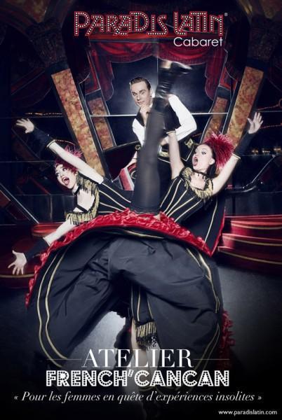 atelier french cancan paradis latin 402x600 Venez apprendre le french cancan