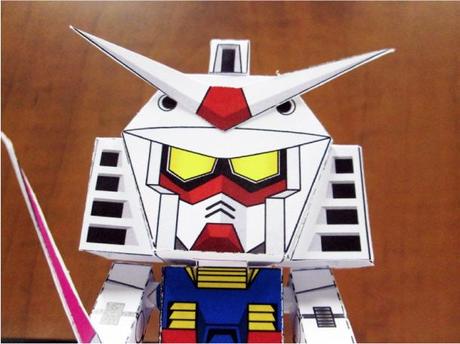 Paper Toy Gundam RX-78-2