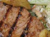 Côtelettes porc barbecue l'ananas