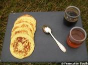 Pancakes avec gelées café