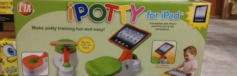 CES : iPotty, l'iPad sur son pot