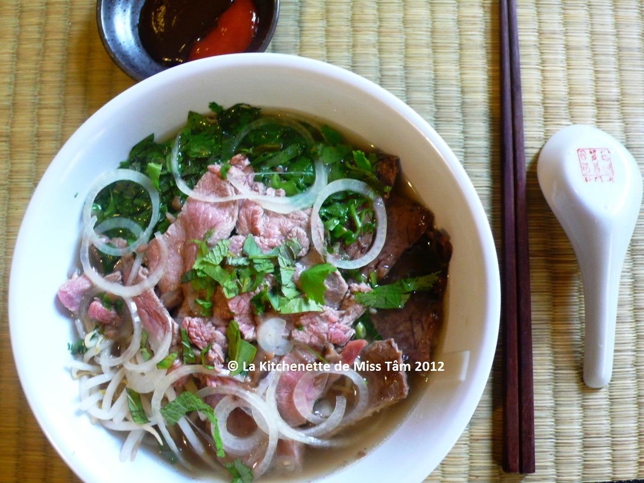 Vietnam :  Phở – Soupe Pho au boeuf : recette et origines