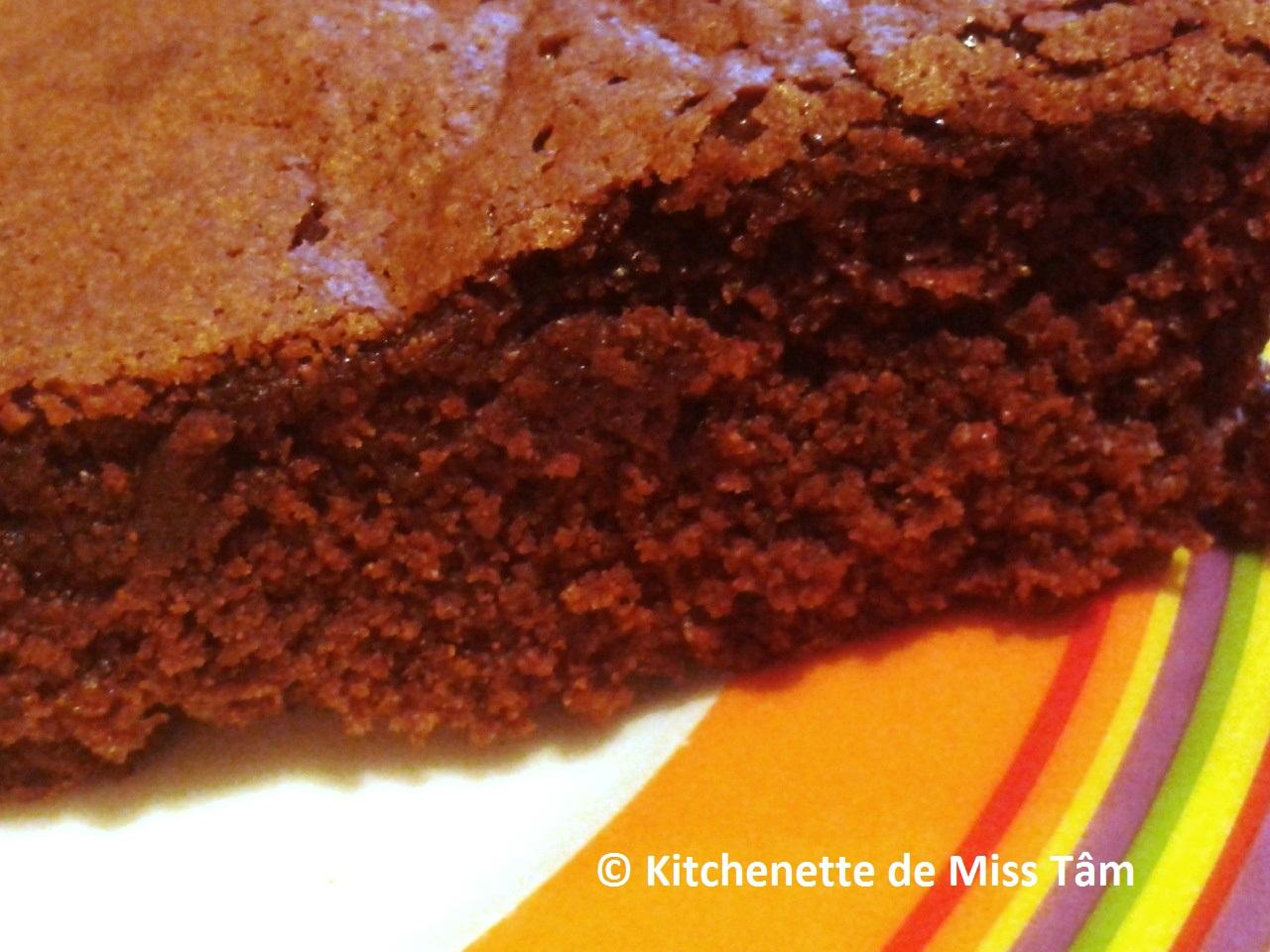 La Kitchenette de Miss Tâm Moelleux au chocolat
