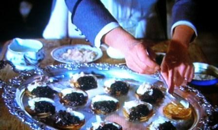 Les blinis au caviar recette du Festin de Babette