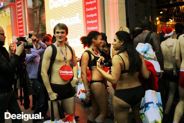La Seminaked Party de Desigual Paris
