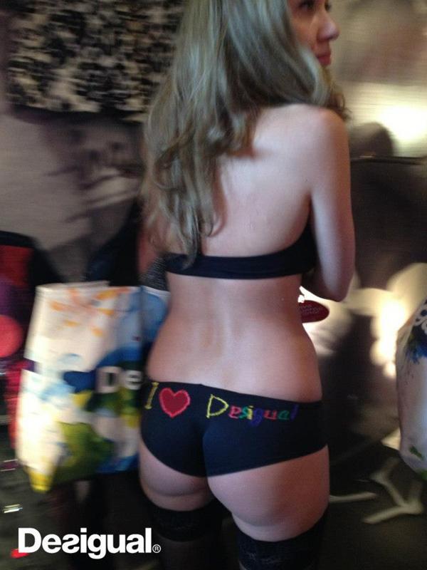 La Seminaked Party de Desigual Paris