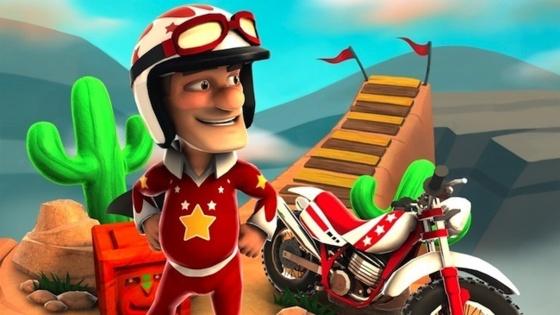 Joe Danger sur iPhone et iPad...