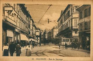 La particularité de la rue du Sauvage à Mulhouse