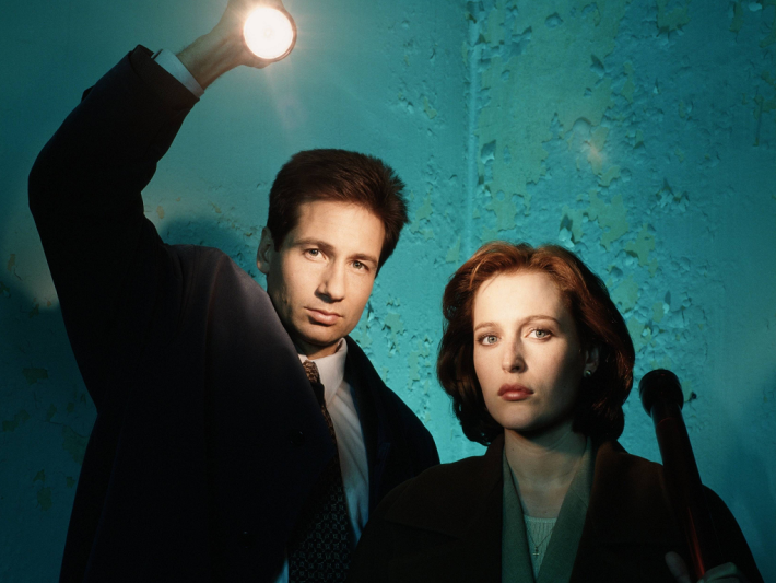 Trop classe ta lampe de poche Mulder ! 