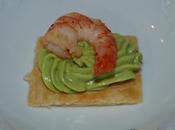Mini-feuilletés avocat-crevette Avocado Shrimp pastry